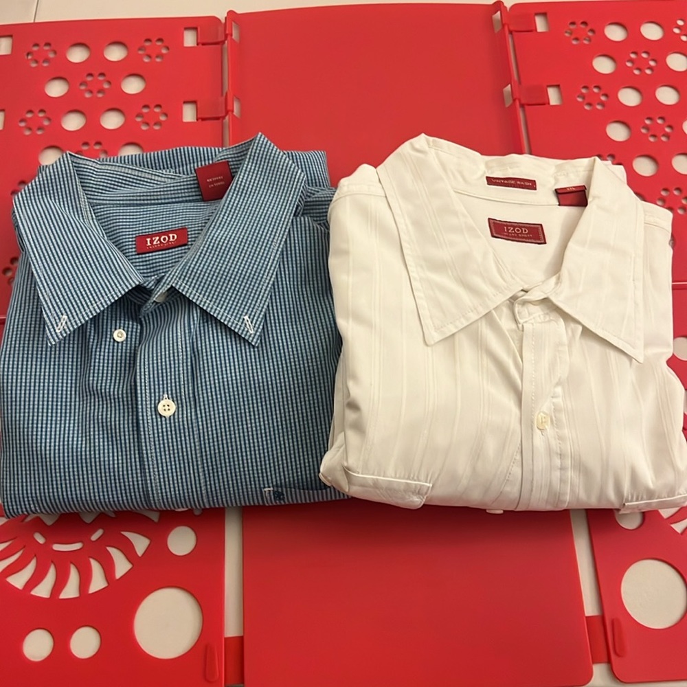 IZOD Button down casual Shirts size XXL